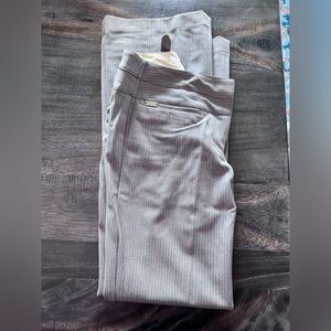 Express Light Gray Pinstripe Women’s Dress Pants